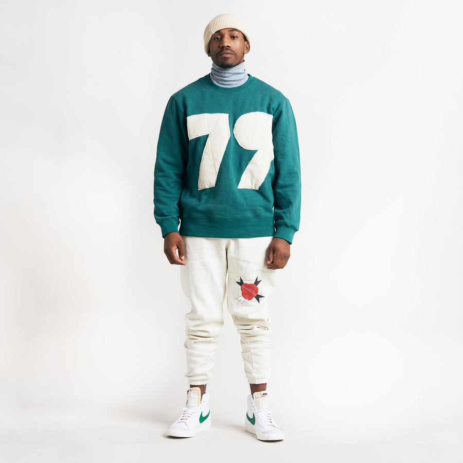 Padded '79 Crewneck