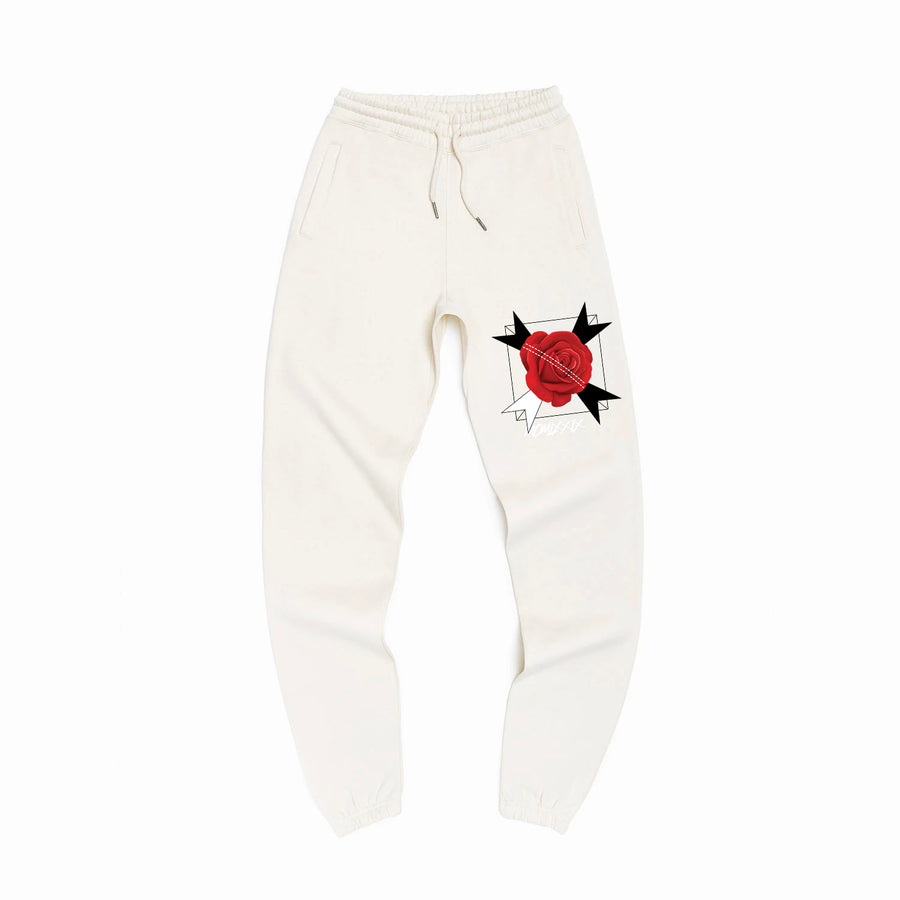 Rose Badge Sweatpants